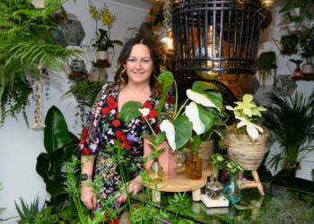 Claire Bishop is one of the judges for Dobbies' annual search for the country's best amateur gardeners