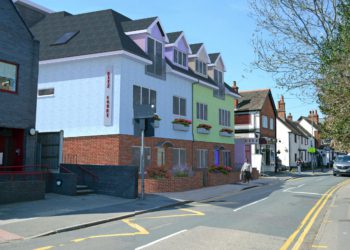 A CGI of the proposed development for the former RItz cinema site in Easthampstead Road, Wokingham