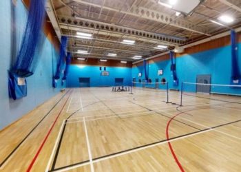 St Crispin's Leisure Centre's badminton courts Picture: Places Leisure