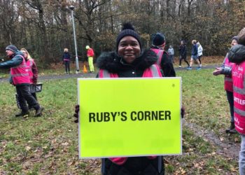 Ruby Lee was a regular supporter of California Country Park parkrun. Join a group to make a film that remembers Ruby. Picture courtesy of Wokingham Borough Council.