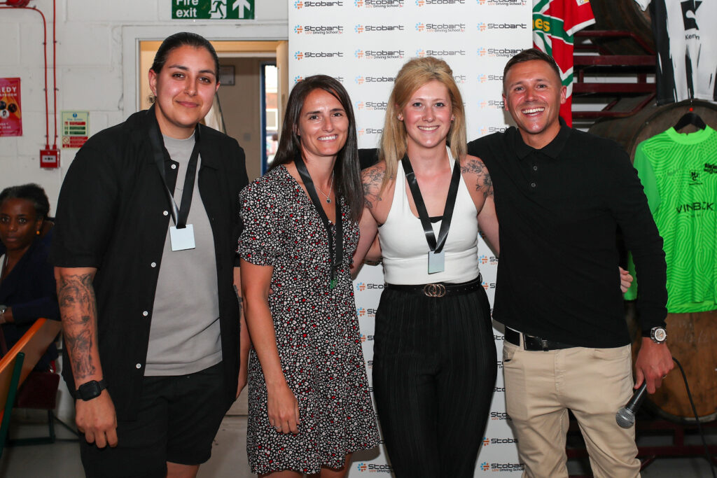 Naomi Paxford, Gemma Sims, Sarah Lawrence and Tom White.