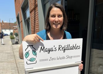 Maya Gheorghe from Maya's Refillables in Peach Place