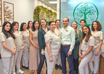 Dr Ash Zyada, Lead Principal, and Sam Elrashedy, Operational Director, were both instrumental in Olive Tree Dental's opening in 2020. Picture: Olive Tree Dental