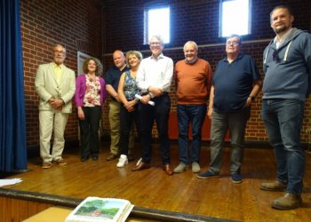 All councillors were present at Arborfield and Newland's annual meeting this year, which marked 75 years since the two parishes combined. Picture: Arborfield and Newland Parish Council