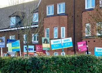 In some areas estate agents are in fierce competition for sales. picture: Emma Merchant