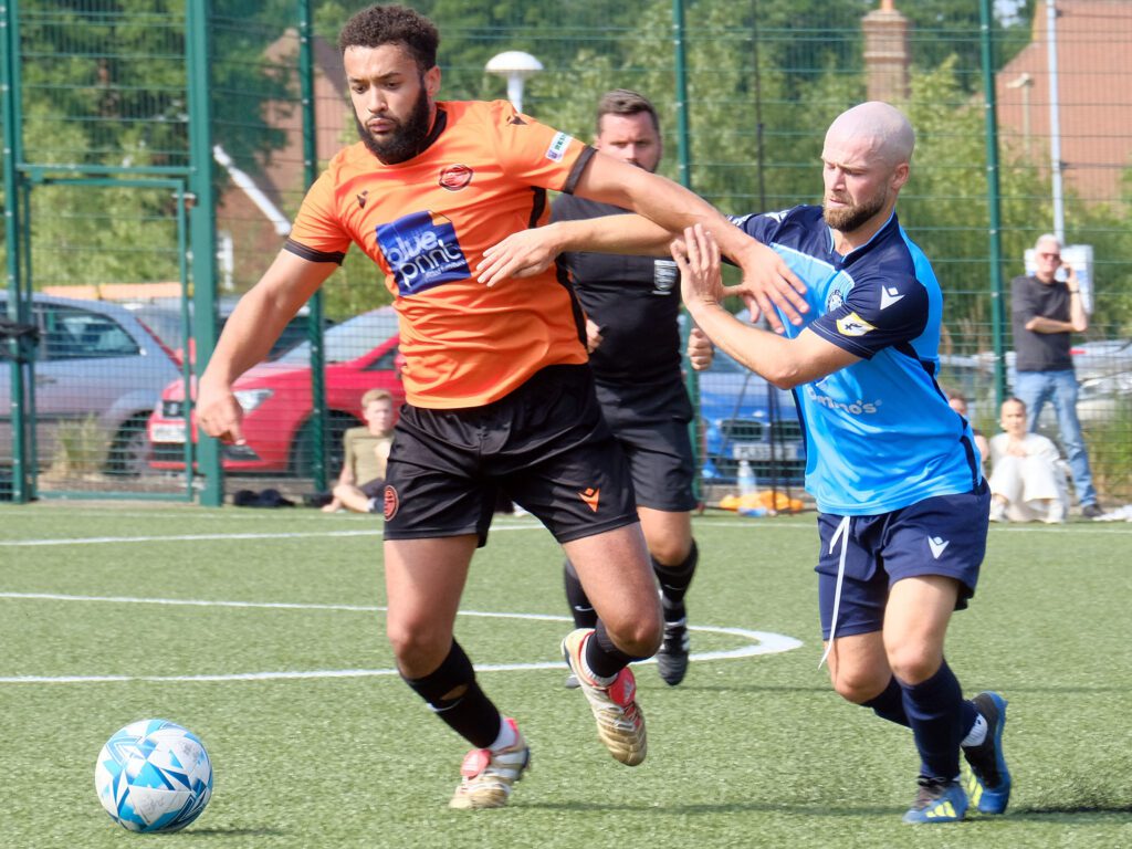 Fleet Town v Wokingham & Emmbrook Pictures: Andrew Batt