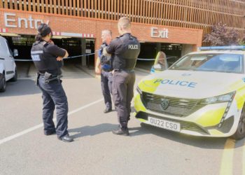 Thames Valley Police were called to Carnival Car Park in Wellington Road to investigate reports of rape and assault of a teenager Picture: Andrew Batt