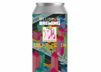 The Count Me In can from Elusive Brewing
