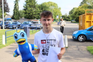 Harry McBain. Emmbrook A levels 2023. Courtesy of The Emmbrook School