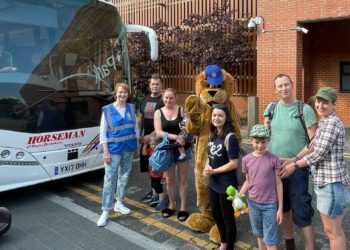 A day out was enjoyed by 11 families at Marwell Zoo, thanks to Wokingham Lions and Me2 Club. Picture courtesy of Wokingham Lions