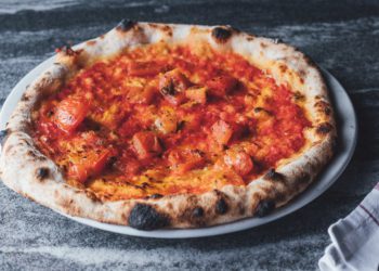 Authentic Neapolitan pizza, one of the pizzas on the menu at The Rose Inn this summer Picture: Oakman Inns