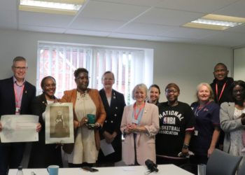 Senior staff nurse Chinwe Lawrence-Uchenna was awarded the Florence Nightingale medal bry the Red Cross, the most prestigious accolade in the profession. Picture: Courtesy of the Royal Berkshire NHS Foundation Trust