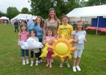 Top meteorologist Liz Bentley at Hurst Show in 2011