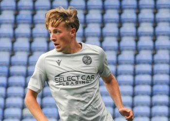 Charlie Savage scored his first goal for Reading. Picture: Steve Smyth