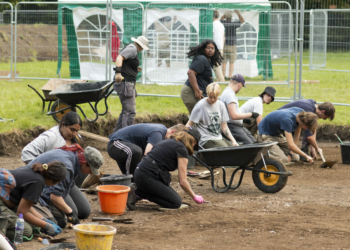 A tough day's work. Picture: University of Reading
