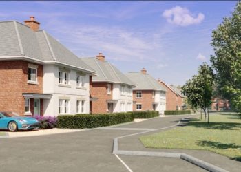 An impression of houses on Sonning Golf Club Credit: Meir Architects.