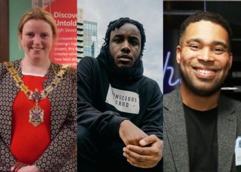 Every Little Thing Festival will see speeches from Rachel Eden, Shocka, and Danyl Johnson when it takes place in Reading on Sunday. Pictures: Jake Clothier, Dijana Capan/DVision Images, and via Wikimedia Commons