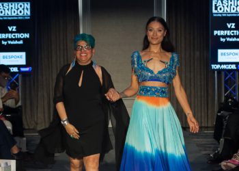 Vaishali Ragunathan,s designs at London Fashion Week.