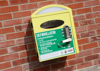 Eight defibrillators have been donated by Pump Technology