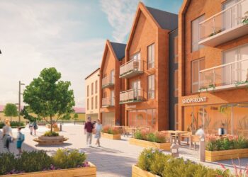 COMING SOON: Crest Nicholson's proposals for a long-awaited district centre in Arborfield Picture: Crest Nicholson