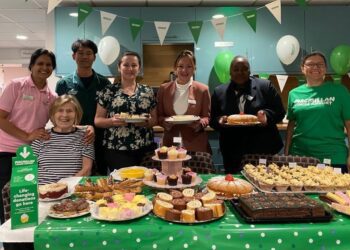 Austen House raised money for Macmillan Cancer Suppoort.