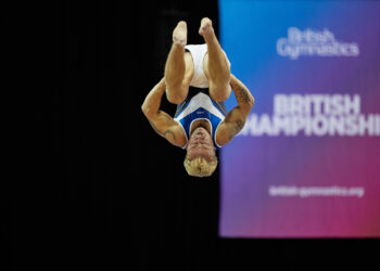 Trampoline star Will Cowen