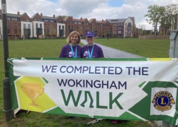 Wokingham Walk: an opportunity to enjoy local wild areas, spend time with friends and family, and raise money for a good cause. Picture courtesy of Wokingham Lions Club