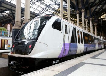 An Elizabeth line train Picture: Transport for London