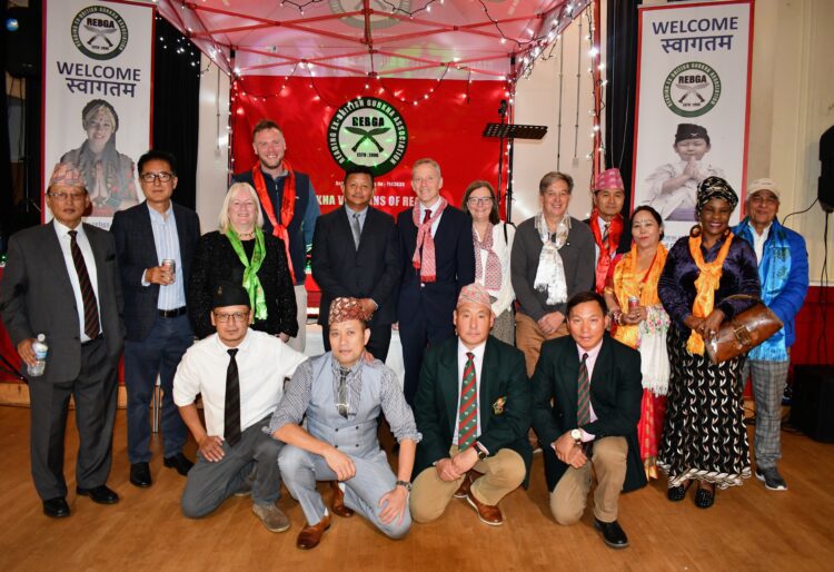 Reading celebrated Dashain with a ceremony organised by the Reading Ex-British Gurkha Association. Picture: Matt Rodda