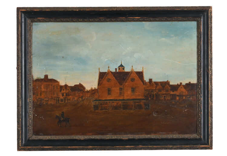 The painting dated 1817.