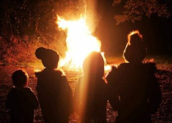 Beech Hill's bonfire and torchlit procession returns on November 12. Picture: Ben Bache