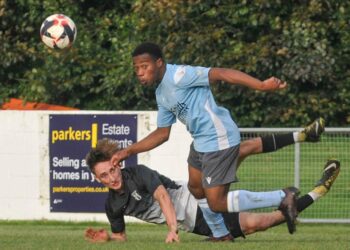 Woodley United v Amersham Town Picture: Steve Smyth