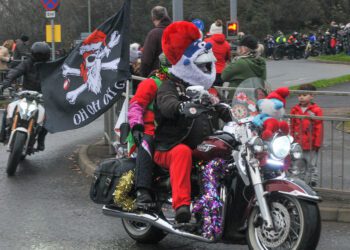 It was the 36th running of Reading Christian Motorcyclists' Toy Run.