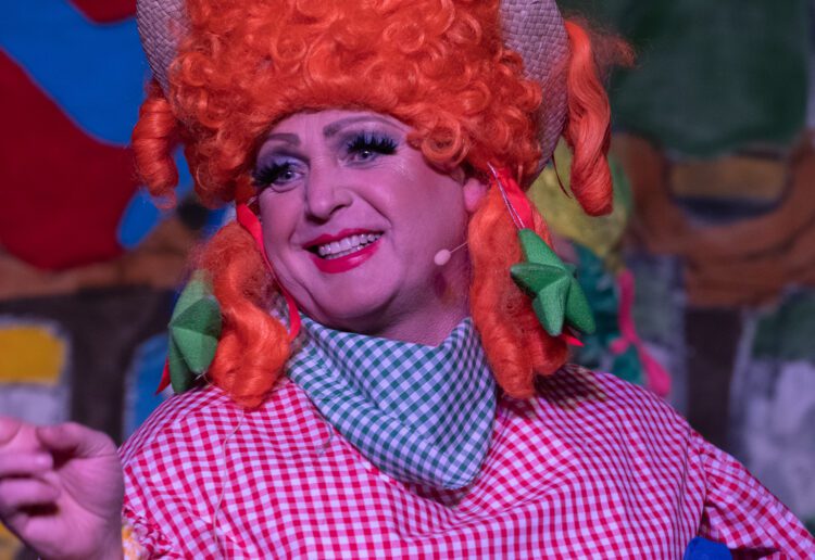 Photo from the last Hurst panto A Lad in the Wild West