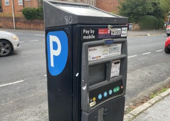 A parking meter in Reading Picture: Phil Creighton