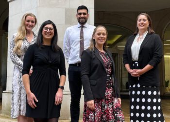 The property team at Boyes Turner's Reading office