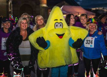 Sue Ryder's Starlight Hike attracted large crowds Pictures: Sue Ryder