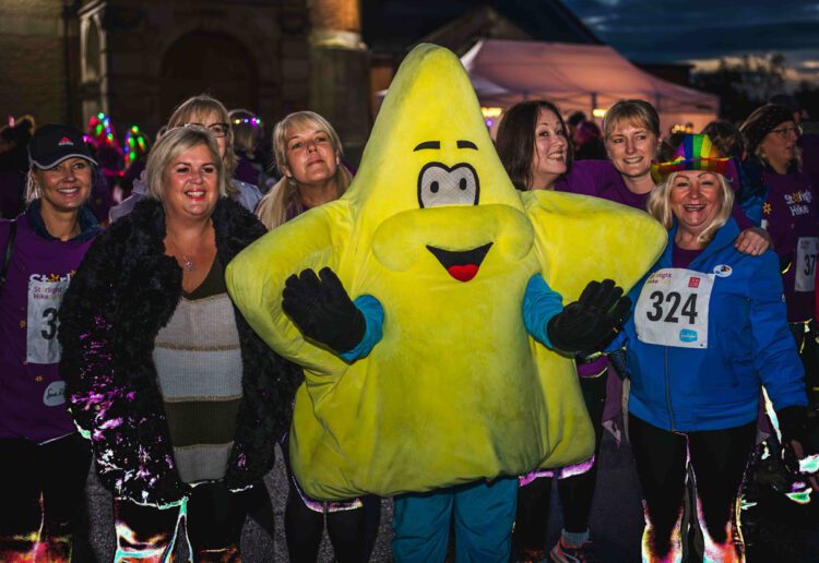 Sue Ryder's Starlight Hike attracted large crowds Pictures: Sue Ryder