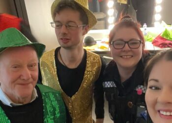 Members of CLASP will be able to enjoy Christmas lunch together at Squires Wokingham thanks to a grant from Wokingham United Charities. Picture of the group at last year's Christmas talent show, thanks to CLASP.