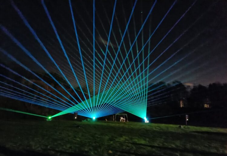 The laser show will take place at the Coombes School on Saturday, November 18. Picture: The Coombes PTA