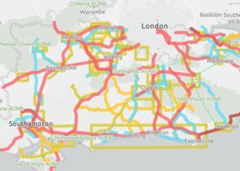 The interactive ?Story Map? shows road, rail, and other mass transit routes throughout the south east, and details works which have been undertaken on the routes. Picture: Transport for the South East.