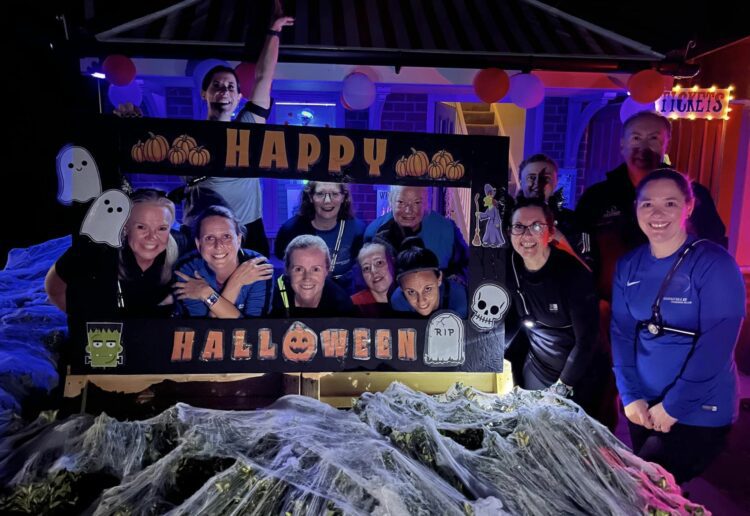 Athletes at Shinfield Running Club took part in the Spencers Wood Hallowe'en Trail. Picture: Shinfield Running Club