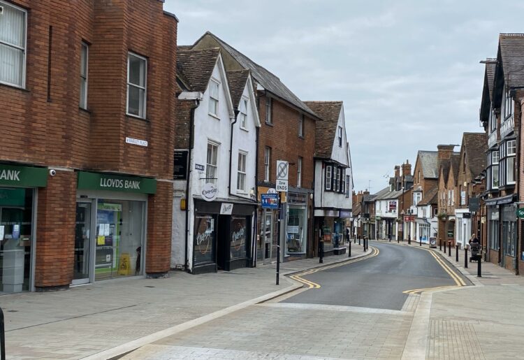 Denmark Street in Wokingham Picture: Phil Creighton