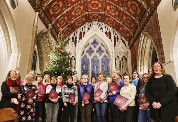 Bel Canto Chorus performed at St Andrew's Church in Sonning. Picture: Dijana Capan