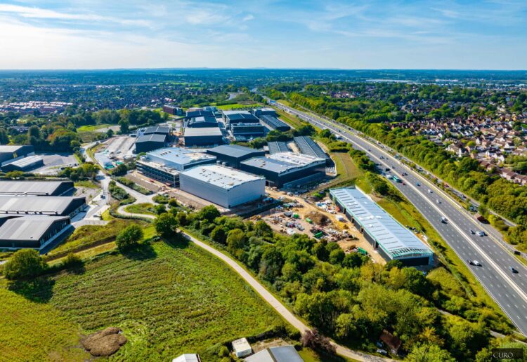 All 18 soundstages are set to be fully operational by Q1 of 2024. Picture: Shinfield Studios