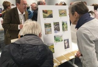 The sale of art will take place at Wokingham Library.