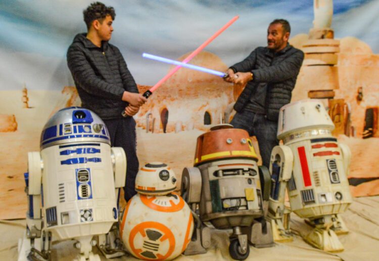 Flashback: A Star Wars scene set up at the last Reading Comic Con. The event returns at a new location - Loddon Valley Leisure Centre - this Saturday Picture: Steve Smyth
