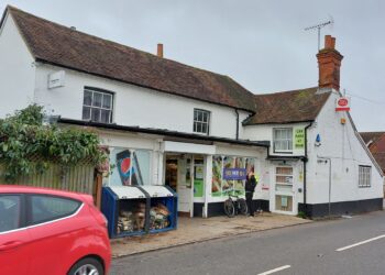 Hurst Post Office was targeted by raiders in the early hours of Friday, November 17