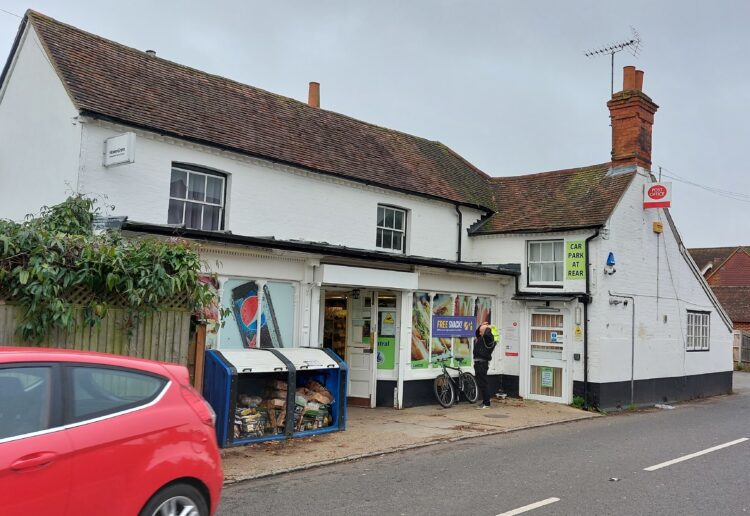 Hurst Post Office was targeted by raiders in the early hours of Friday, November 17