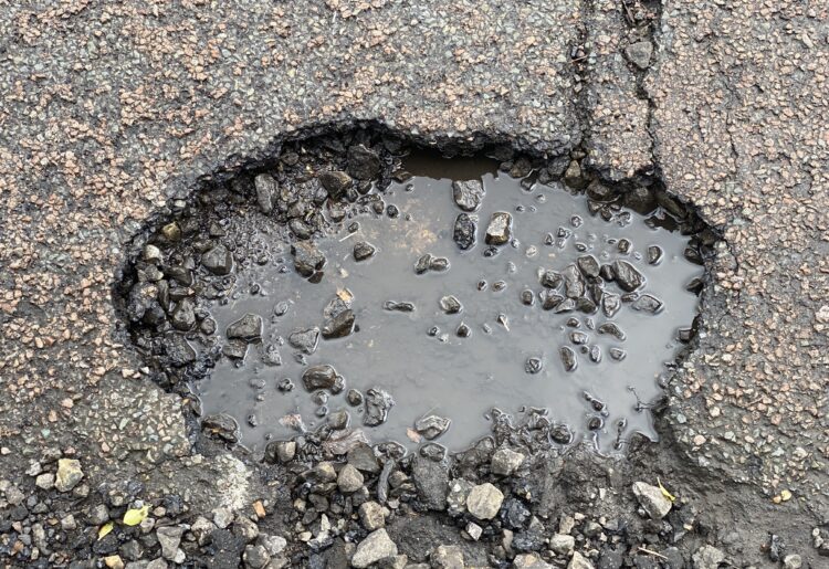 Potholes in Wokingham Borough
